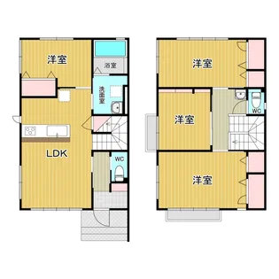 メゾンド ベル イル【106号室】の間取り