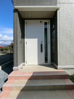 プレジールA【302号室】の玄関