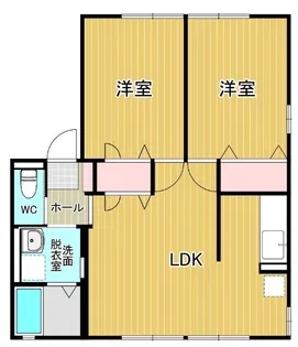 サントレージュ【2階】の間取り