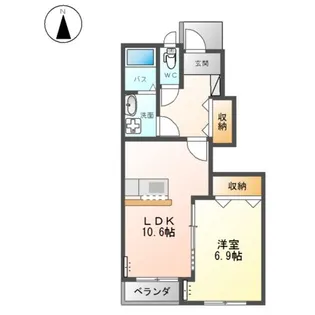 グランウッド【1階】の間取り
