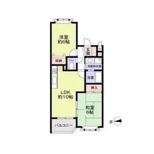 VILLAM’S【301号室】の間取り