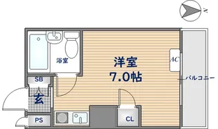 プラットホーム額田駅前【3階】の間取り