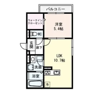 NUKATA COLN NORD【1階】の間取り