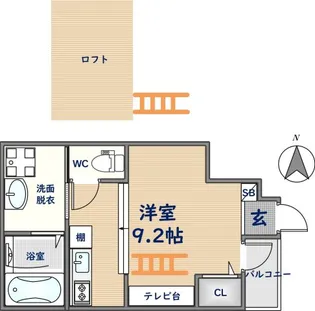 あんしん+新池島08-1029【1階】の間取り