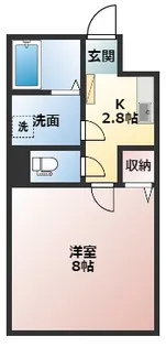 Villa Caline【1階】の間取り