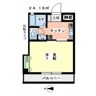 ハイムグレース【2階】の間取り