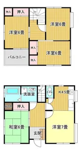 埼玉県川口市大字伊刈【一戸建】の間取り