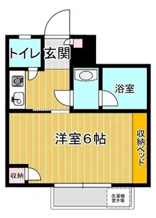 コーポ八重【3階】の間取り