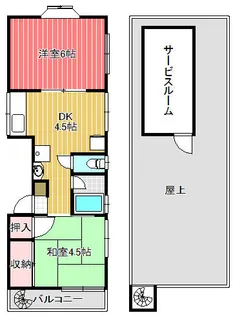 第5藤栄ビル【3階】の間取り
