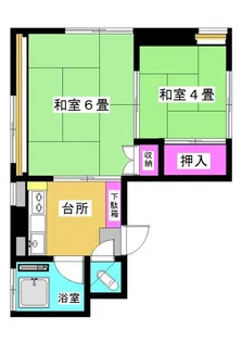 第二福富ビル【302号室】の間取り