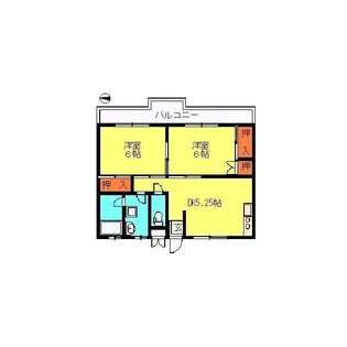 メゾンあさよし【3階】の間取り
