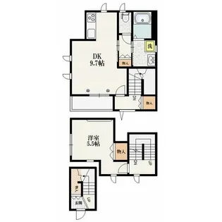 Agrimony(アグリモニー)【301号室】の間取り