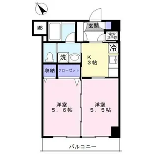 ザ ウエスト スクエア【11階】の間取り