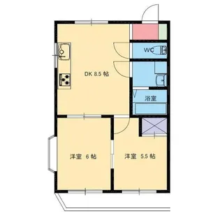 第二佐川ビル【301号室】の間取り