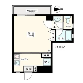 ハイムグレース【3階】の間取り