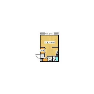 ティ・エスビル【2階】の間取り