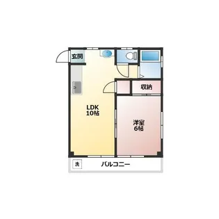 ハイツSD【2階】の間取り