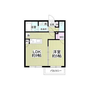 クレアコート川口【3階】の間取り