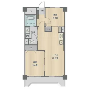 ハイネス川口【11階】の間取り
