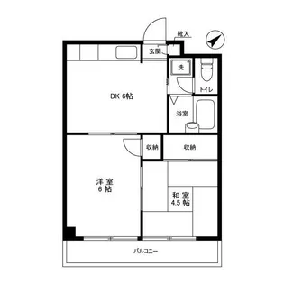 ルブランシェ【3階】の間取り