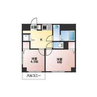 山本ハイツ【3階】の間取り