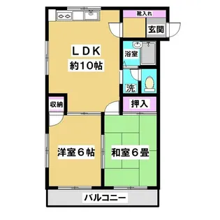 シャルムNN【3階】の間取り