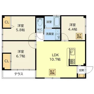 Dream2【1階】の間取り