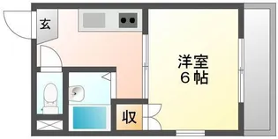 岡山県岡山市北区津島福居1丁目【マンション】の間取り