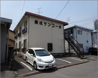 岡山県岡山市南区豊成1丁目【アパート】の外観