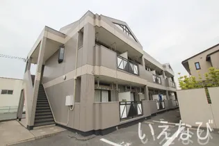 岡山県岡山市北区下中野【アパート】の外観