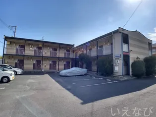 岡山県岡山市南区万倍【アパート】の外観