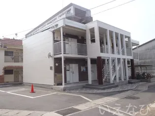 岡山県岡山市北区津島笹が瀬【アパート】の外観