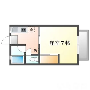 岡山県岡山市南区豊成1丁目【アパート】の間取り