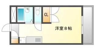 岡山県岡山市北区今7丁目【アパート】の間取り