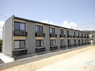 岡山県倉敷市連島町鶴新田【アパート】の外観