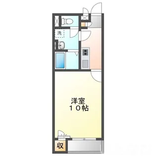 岡山県岡山市南区福成2丁目【アパート】の間取り