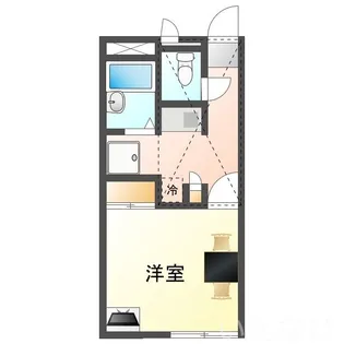 岡山県岡山市南区南輝2丁目【アパート】の間取り