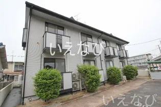 岡山県岡山市中区竹田【アパート】の外観