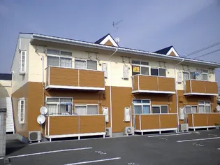 岡山県岡山市中区中井1丁目【アパート】の外観