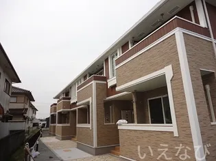 岡山県岡山市東区西大寺射越【アパート】の外観