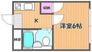 岡山県岡山市北区津島京町3丁目【マンション】の間取り