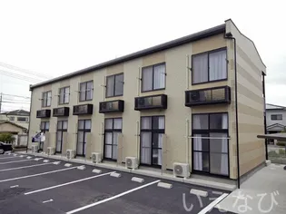 岡山県岡山市北区久米【アパート】の外観