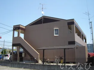 岡山県岡山市北区高柳東町【アパート】の外観