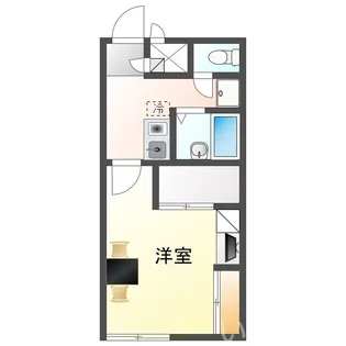 岡山県岡山市南区新保【アパート】の間取り