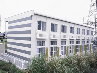 岡山県岡山市北区平田【アパート】の外観