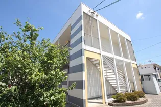 岡山県岡山市北区田中【アパート】の外観