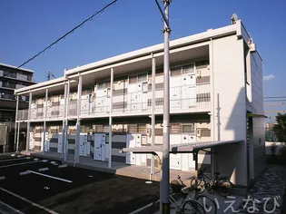 岡山県岡山市北区京山1丁目【アパート】の外観