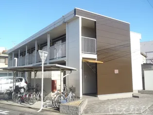 岡山県岡山市北区青江5丁目【アパート】の外観