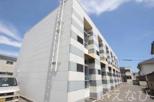 岡山県岡山市北区久米【アパート】の外観