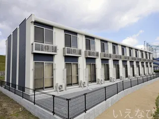 岡山県赤磐市岩田【アパート】の外観